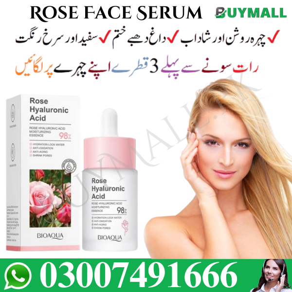 Hyaluronic Acid Rose Face Serum