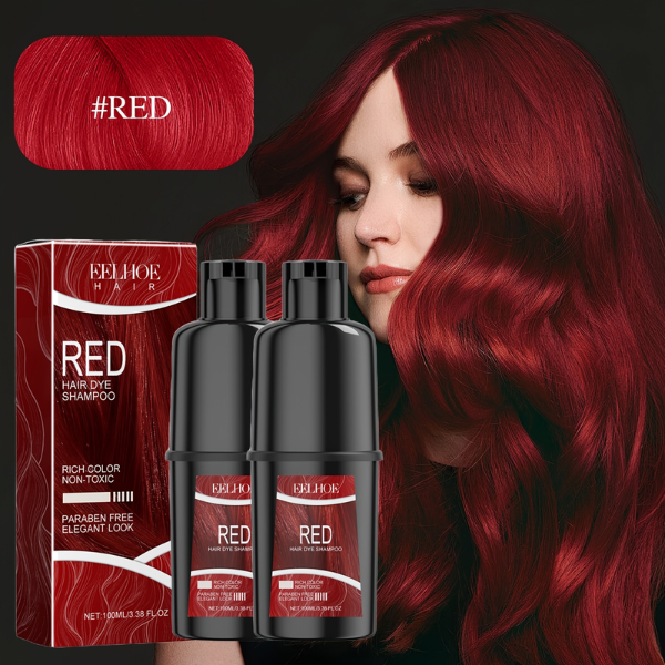 Eelhoe Red Hair Dye Shampoo