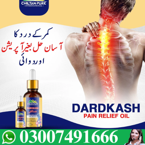 Dardkash Pain Relief Oil Price In Pakistan