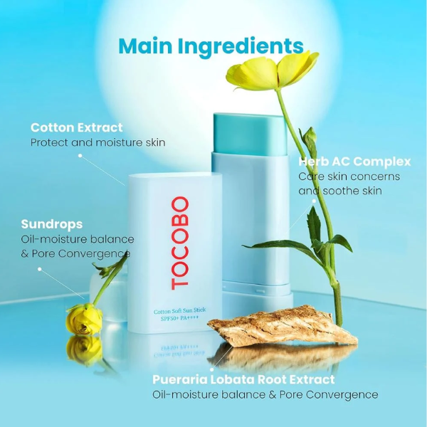 Tocobo Cotton Soft Sun Stick