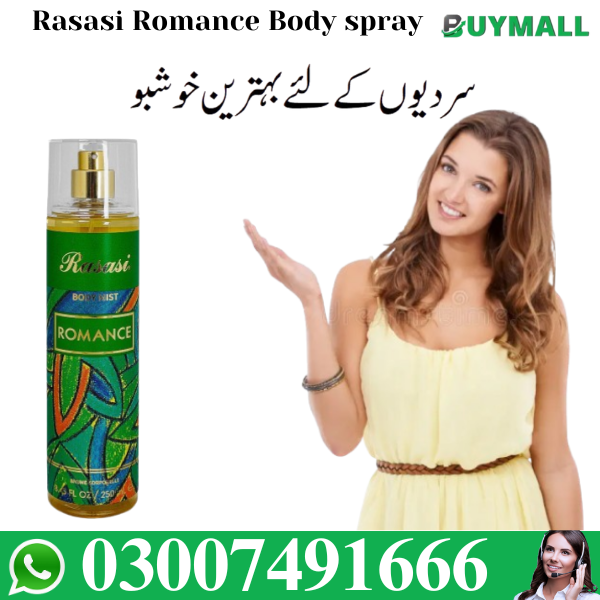 Rasasi Romance Body Mist Spray In Pakistan