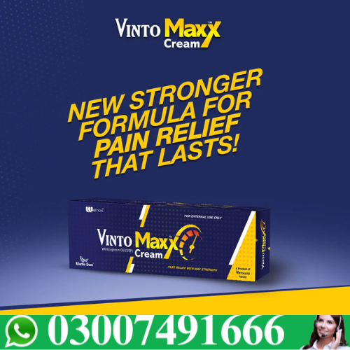 Vinto Max Cream Price In Pakistan