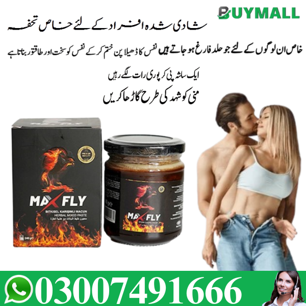 Max Fly Macun 240g Honey 