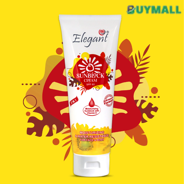 Elegant Sunblock Cream SPF 60