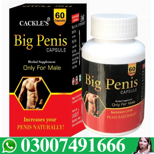 Cackles Big Penis Power Capsules Price In Pakistan
