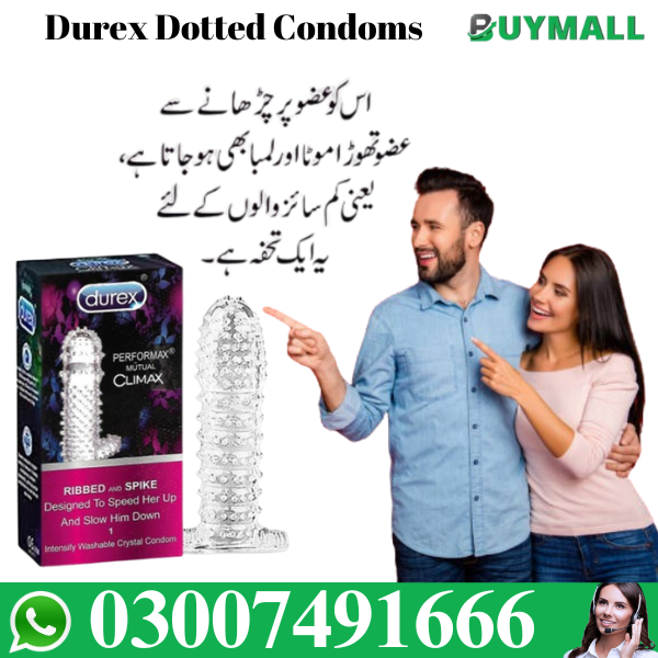 Durex Extra Dotted Condom In Pakistan