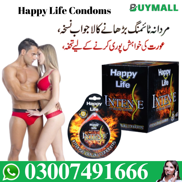 Happy Life Intense Condom