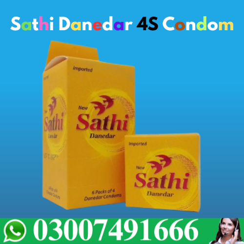 Sathi Danedar 4S Condom Price In Pakistan
