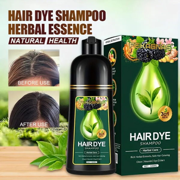 Fekagnas Hair Dye Herbal Shampoo