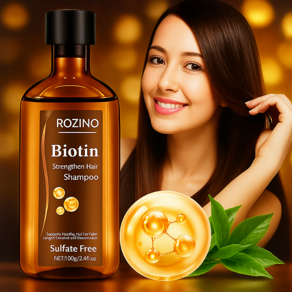 Biotin Shampoo Oil Control Volumizing Anti Frizz